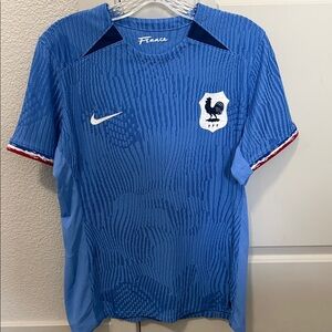 NEW Nike Light Blue France Soccer Game Day Jersey